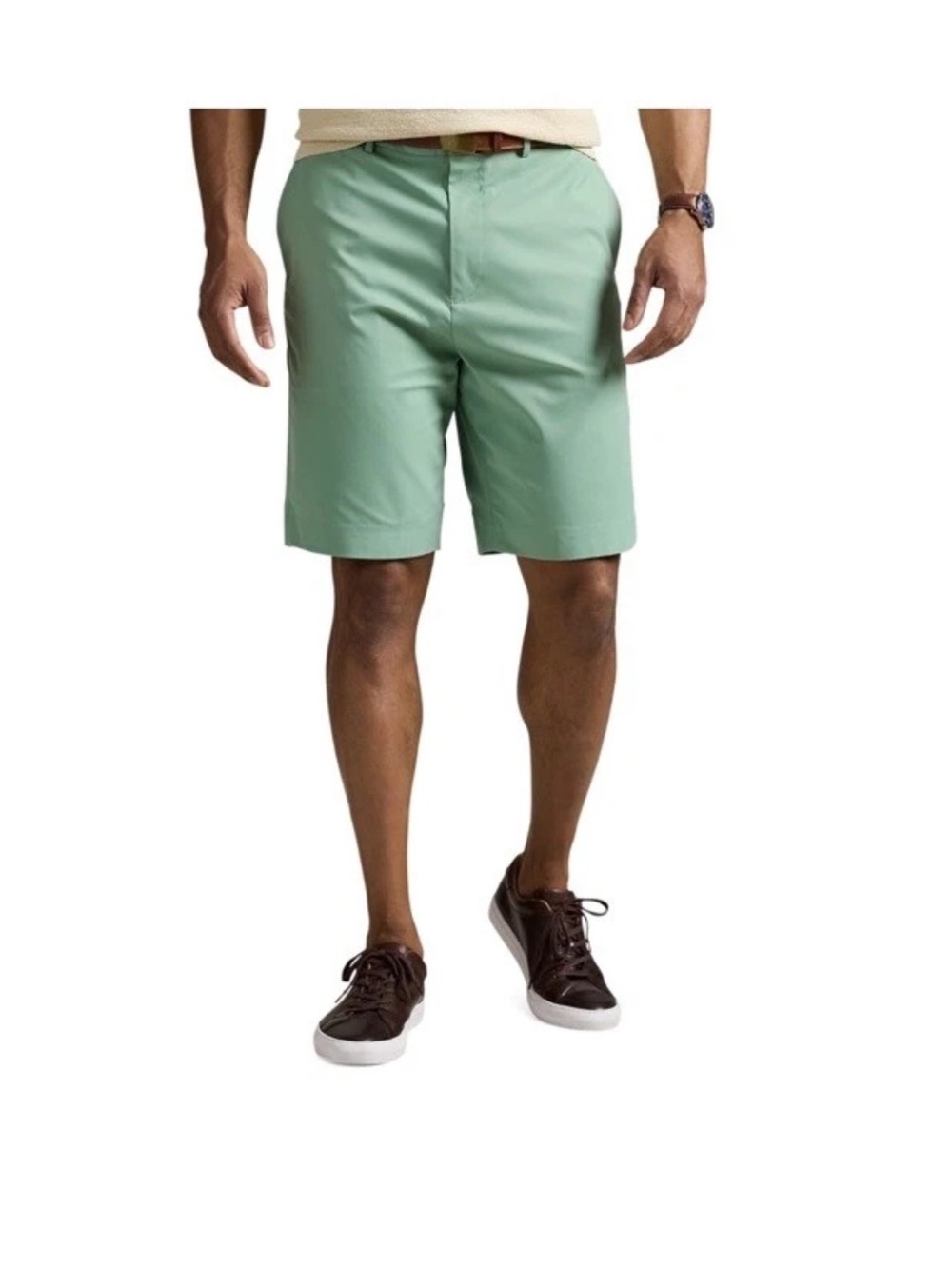 Polo Ralph Lauren Performance Golf Shorts Mens 36 Faded Mint Stretch NWT